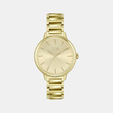 Hugo Boss Signature Gold Dial Gold Steel Strap Watch for Women - 1502541 Buy Now By Hugo Boss