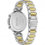 Hugo Boss Flawless Silver Dial Two Tone Steel Strap Watch for Women - 1502550 Buy Now By Hugo Boss