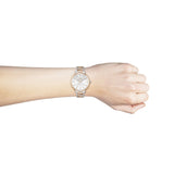 Hugo Boss Signature Silver Dial Two Tone Steel Strap Watch for Women - 1502567 Buy Now By Hugo Boss