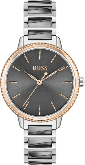 Hugo Boss Signature Grey Dial Silver Steel Strap Watch for Men - 1502569 Buy Now By Hugo Boss