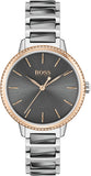 Hugo Boss Signature Grey Dial Silver Steel Strap Watch for Men - 1502569 Buy Now By Hugo Boss