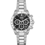 Hugo Boss Novia Black Dial Silver Steel Strap Watch for Women - 1502614 Buy Now By Hugo Boss