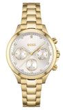 Hugo Boss Hera White Dial Gold Steel Strap Watch for Women - 1502628 Buy Now By Hugo Boss