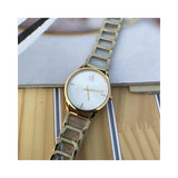 Calvin Klein Stately White Dial Gold Steel Strap Watch for Women - K3G2352W Buy Now By Calvin Klein