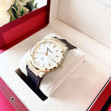 Salvatore Ferragamo F-80 Classic White Dial Brown Leather Strap Watch for Men - SFDT00819 Buy Now By Salvatore Ferragamo