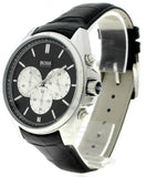 Hugo Boss Driver Black Dial Black Leather Strap Watch for Men - 1512879 Buy Now By Hugo Boss