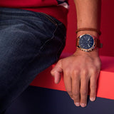 Tommy Hilfiger Decker Blue Dial Brown Leather Strap Watch for Men - 1791561 Buy Now By Tommy Hilfiger