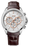 Hugo Boss Driver Quartz Silver Dial Brown Leather Strap Watch For Men - HB1512881 Buy Now By Hugo Boss