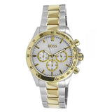 Hugo Boss Ikon Chronograph Silver Dial Two Tone Steel Strap Watch for Men - 1512960 Buy Now By Hugo Boss