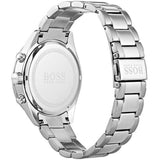 Hugo Boss Ikon Chronograph White Dial Silver Steel Strap Watch for Men - 1512962 Buy Now By Hugo Boss
