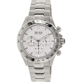 Hugo Boss Ikon Chronograph White Dial Silver Steel Strap Watch for Men - 1512962 Buy Now By Hugo Boss