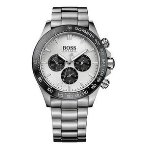 Hugo Boss Ikon White Dial Silver Steel Strap Watch for Men - 1512964 Buy Now By Hugo Boss