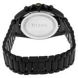 Hugo Boss Onyx Black Dial Black Steel Strap Watch for Men - 1513365 Buy Now By Hugo Boss