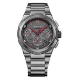 Hugo Boss Supernova Grey Dial Grey Steel Strap Watch for Men - 1513361 Buy Now By Hugo Boss