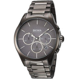 Hugo Boss Classic Grey Dial Grey Steel Strap Watch for Men - 1513364 Buy Now By Hugo Boss