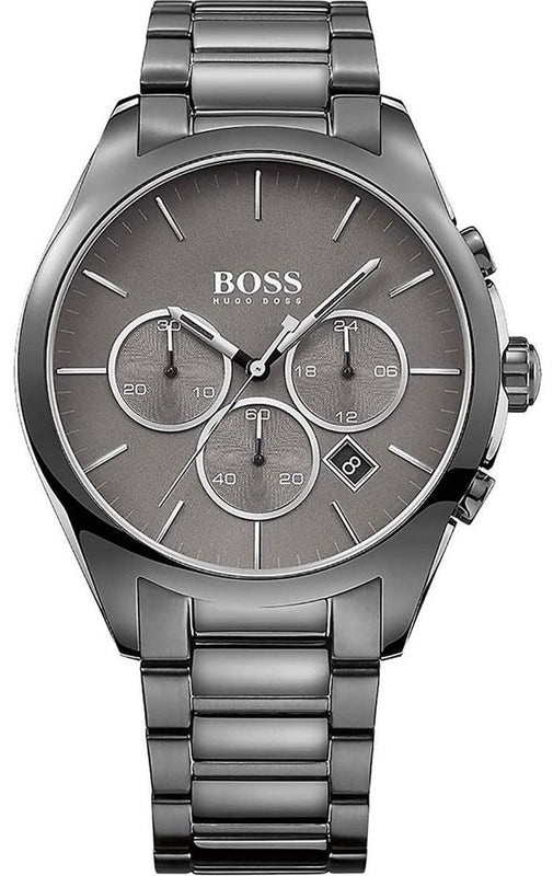 Hugo Boss Classic Grey Dial Grey Steel Strap Watch for Men - 1513364 Buy Now By Hugo Boss