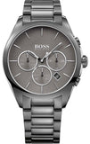 Hugo Boss Classic Grey Dial Grey Steel Strap Watch for Men - 1513364 Buy Now By Hugo Boss