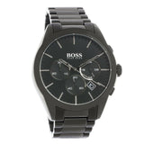 Hugo Boss Onyx Black Dial Black Steel Strap Watch for Men - 1513365 Buy Now By Hugo Boss