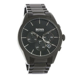 Hugo Boss Onyx Black Dial Black Steel Strap Watch for Men - 1513365 Buy Now By Hugo Boss