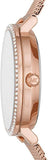 Michael Kors Mini Jayne Crystals Rose Gold Dial Rose Gold Mesh Strap Watch for Women - MK7122 Buy Now By Michael Kors