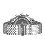 Hugo Boss Navigator Chronograph Blue Dial Silver Steel Strap Watch for Men - 1513498 Buy Now By Hugo Boss