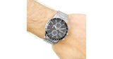 Hugo Boss Rafale Chronograph Black Dial Silver Steel Strap Watch for Men - 1513509 Buy Now By Hugo Boss