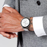 Hugo Boss Rafale Competitive Sport Silver Dial Silver Steel Strap Watch for Men - 1513511 Buy Now By Hugo Boss
