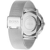 Hugo Boss Jackson Quartz Black Dial Silver Mesh Bracelet Watch For Men - 1513514 Buy Now By Hugo Boss