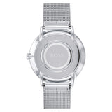 Hugo Boss Horizon Quartz Blue Dial Silver Mesh Bracelet Watch For Men - 1513541 Buy Now By Hugo Boss