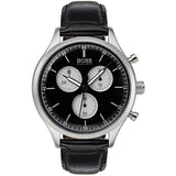 Hugo Boss Companion Black Dial Black Leather Strap Watch for Men - 1513543 Buy Now By Hugo Boss