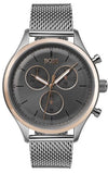 Hugo Boss Companion Chronograph Grey Dial Silver Mesh Bracelet Watch For Men - 1513549 Buy Now By Hugo Boss