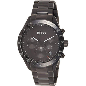 Hugo Boss Talent Black Ceramic Dial Black Steel Strap Watch for Men - 1513581 Buy Now By Hugo Boss