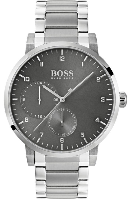 Hugo Boss Oxygen Grey Dial Silver Steel Strap Watch for Men - 1513596 Buy Now By Hugo Boss