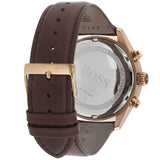 Hugo Boss Grand Prix Blue Dial Brown Leather Strap Watch for Men - 1513604 Buy Now By Hugo Boss
