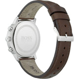 Hugo Boss Attitude White Dial Brown Leather Strap Watch for Men - 1513609 Buy Now By Hugo Boss