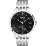 Hugo Boss Corporal Black Dial Silver Mesh Bracelet Watch for Men - 1513641 Buy Now By Hugo Boss