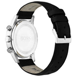 Hugo Boss Navigator Black Dial Black Leather Strap Watch for Men - 1513678 Buy Now By Hugo Boss