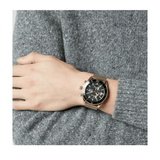 Hugo Boss Ocean Edition Black Dial Gold Mesh Bracelet Watch for Men - 1513703 Buy Now By Hugo Boss