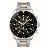 Hugo Boss Ocean Edition Black Dial Two Tone Steel Strap Watch for Men - 1513705 Buy Now By Hugo Boss
