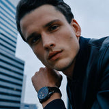 Hugo Boss Nomad Blue Dial Brown Leather Strap Watch for Men - 1513773 Buy Now By Hugo Boss