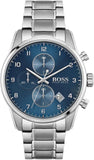 Hugo Boss Skymaster Blue Dial Silver Steel Strap Watch for Men - 1513784 Buy Now By Hugo Boss