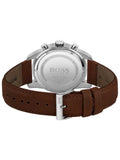 Hugo Boss Skymaster Grey Dial Brown Leather Strap Watch for Men - 1513787 Buy Now By Hugo Boss