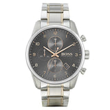 Hugo Boss Skymaster Grey Dial Two Tone Steel Strap Watch for Men - 1513789 Buy Now By Hugo Boss