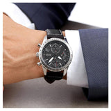 Hugo Boss Pilot Edition Black Dial Black Leather Strap Watch for Men - 1513853 Buy Now By Hugo Boss