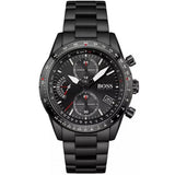 Hugo Boss Aero Black Dial Black Steel Strap Watch for Men - 1513771 Buy Now By Hugo Boss