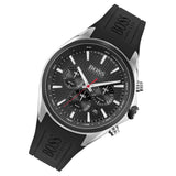 Hugo Boss Distinct Black Dial Black Rubber Strap Watch for Men - 1513855 Buy Now By Hugo Boss