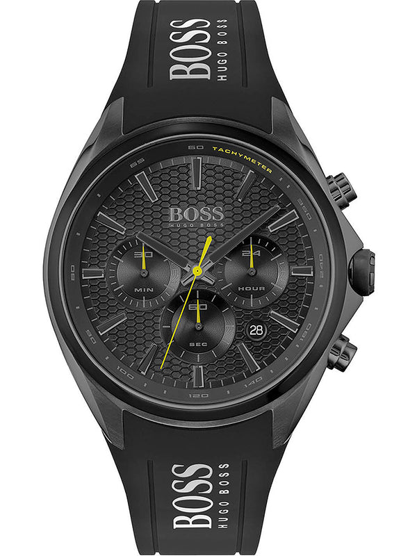 Hugo Boss Distinct Black Dial Black Silicone Strap Watch for Men - 1513859 Buy Now By Hugo Boss