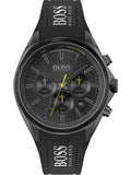 Hugo Boss Distinct Black Dial Black Silicone Strap Watch for Men - 1513859 Buy Now By Hugo Boss