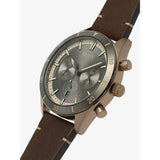 Hugo Boss Santiago Chronograph Grey Dial Brown Leather Strap Watch for Men - 1513861 Buy Now By Hugo Boss
