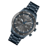 Hugo Boss Santiago Grey Dial Blue Steel Strap Watch for Men - 1513865 Buy Now By Hugo Boss